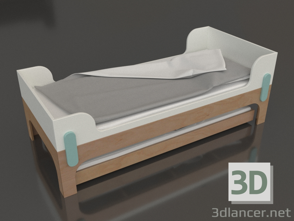 3d модель Ліжко TUNE Z (BTTZA1) – превью