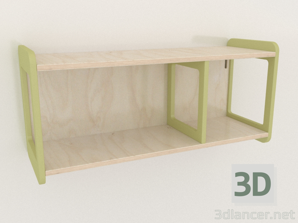 3D Modell Bücherregal-MODUS WB (PDDWBA) - Vorschau