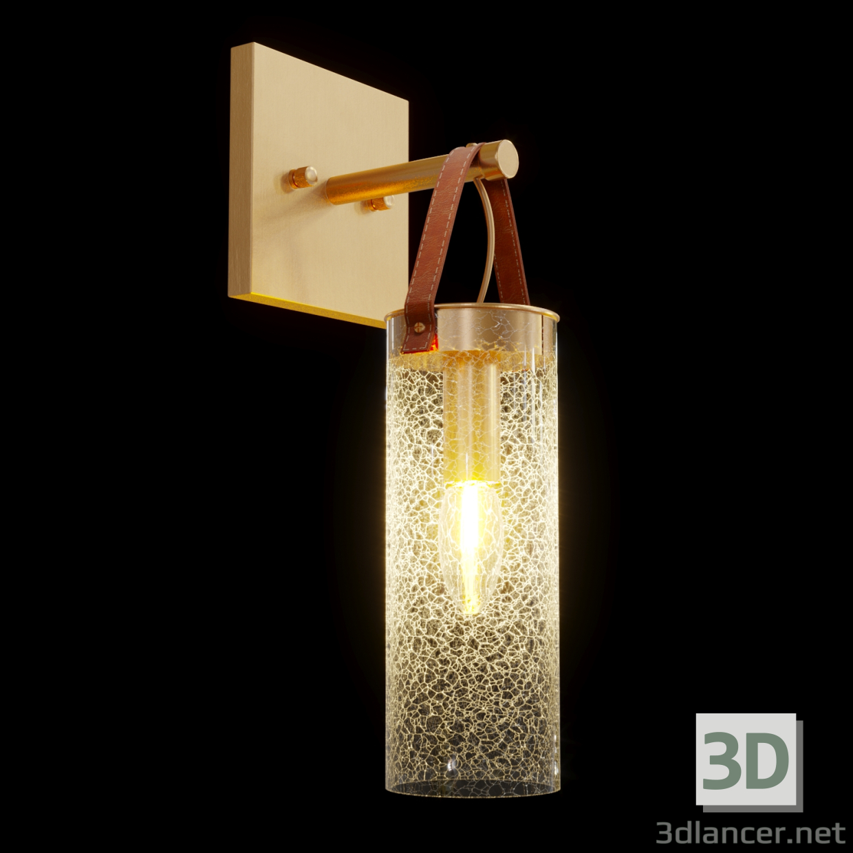 Lámpara de pared CAPSULE de Romatti 3D modelo Compro - render