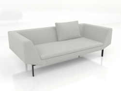 2,5-Sitzer-Sofa (Metallbeine)
