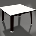 modèle 3D Table d'appoint carrée (Noir, Phénolique) - preview