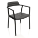 3D modeli Sandalye VIPP451 (deri, siyah) - önizleme