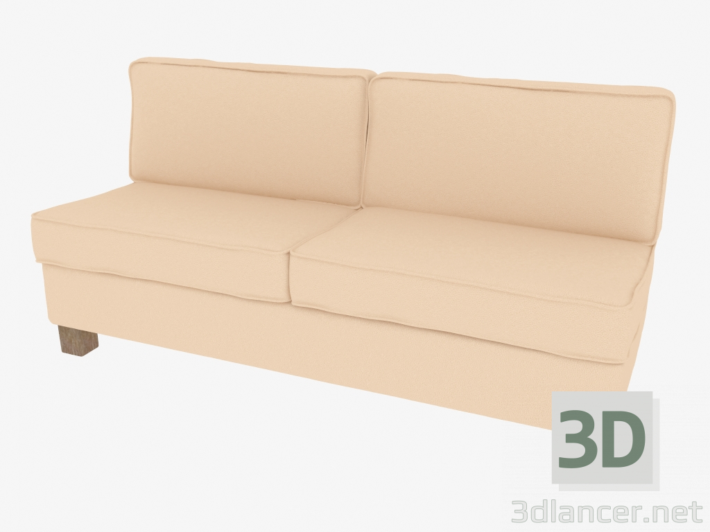 3 डी मॉडल सोफा 56 किविक (1600x650) - पूर्वावलोकन