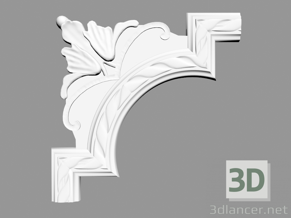 3D modeli Açı (mpu10) - önizleme