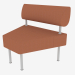 3d model Kare armchair (23) - preview