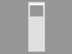 Mini yazı lambası MINICOOL SQUARE BOLLARD (S7286W)