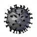 3d злий коронавірус модель купити - зображення