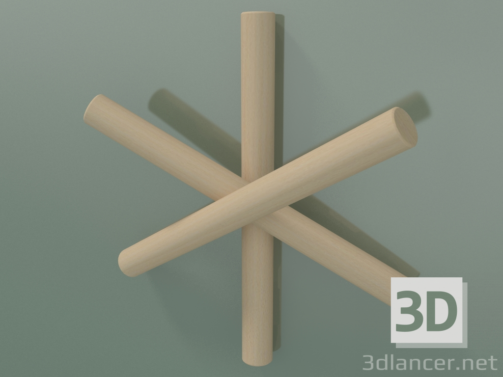modèle 3D Bûches pour cintres (712-107) - preview