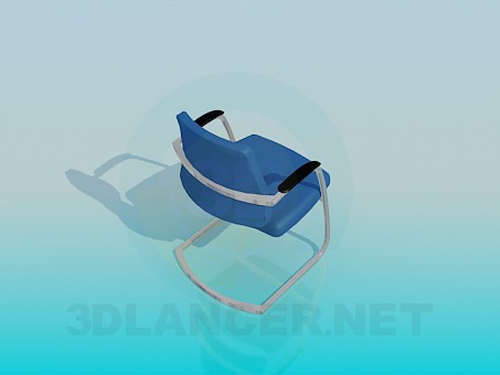 3d модель Стілець без задніх ніжок – превью 3d модель Стілець без задніх ніжок – превью
