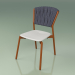 3D modeli Sandalye 220 (Metal Pas, Poliüretan Reçine Gri, Dolgulu Kemer Gri-Mavi) - önizleme