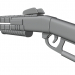 modello 3D Fucile pacificatore - anteprima