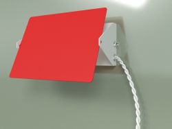 Wall lamp Pivotant (red)