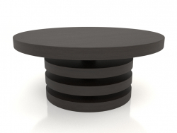 Coffee table JT 04 (D=800x350, wood brown dark)