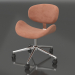 3 डी मॉडल कुर्सी मिरांडा (मूंगा - क्रोम) - पूर्वावलोकन