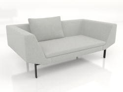2-seater sofa (metal legs)