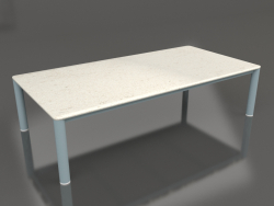 Coffee table 70×140 (Blue gray, DEKTON Danae)