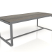 modèle 3D Table à manger 210 (DEKTON Radium, Anthracite) - preview