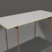 3d model Dining table (Gold, DEKTON Kreta) - preview