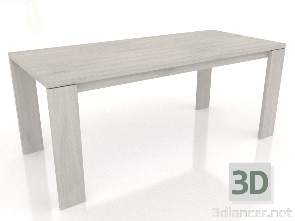 3d model Dining table BLANK 1800x800x750 mm (bleached oak) - preview