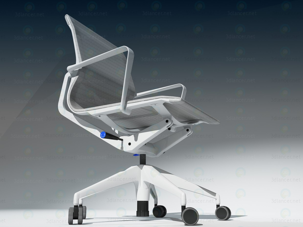 3d Крісло офісне (Physix Chaise Pivotante Vitra) модель купити - зображення