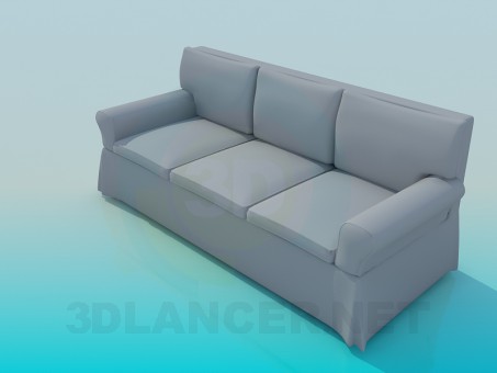 3d model Sofa - preview 3d model Sofa - preview