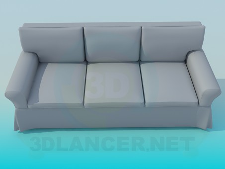 3d model Sofa - preview 3d model Sofa - preview