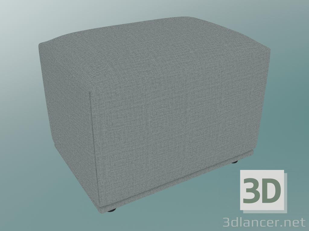 modello 3D Pouf Echo (38x52 cm, Remix 123) - anteprima