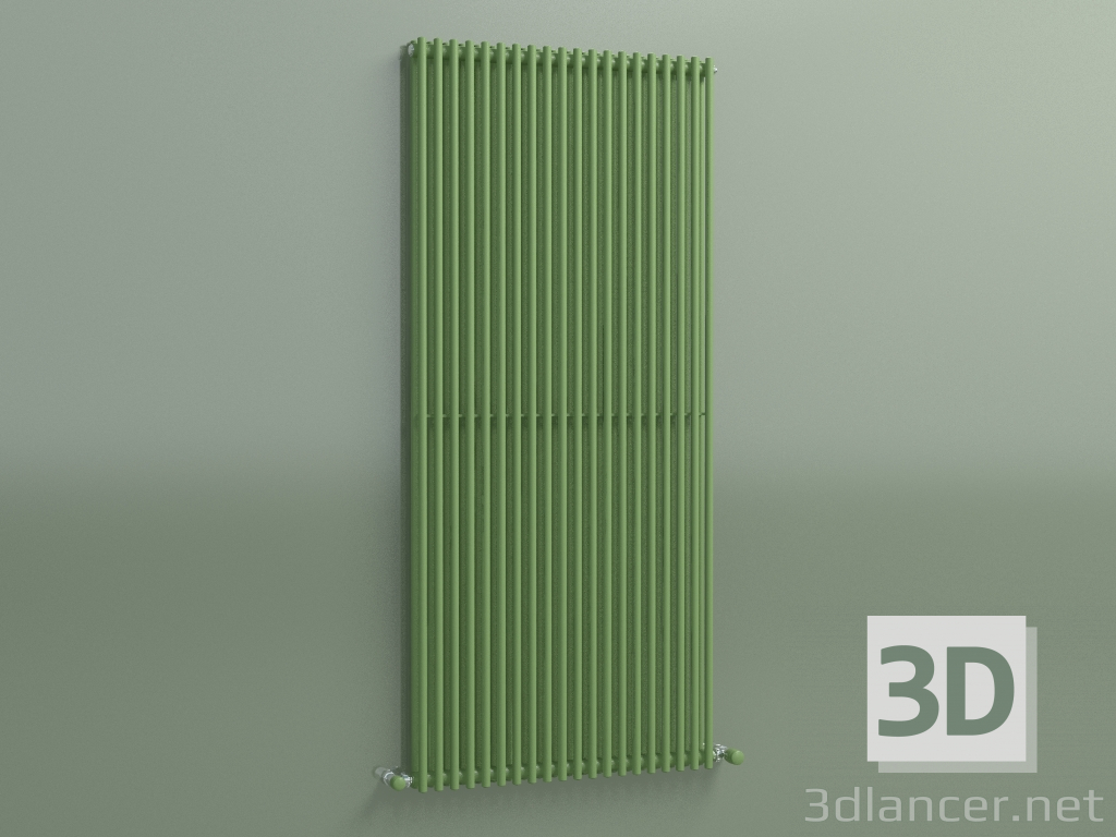 3d модель Радиатор вертикальный ARPA 2 (1520 20EL, Sage green) – превью