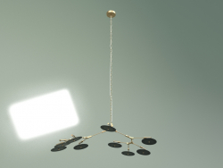 Підвісний світильник Branching Discs 9 ламп