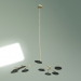 3d модель Подвесной светильник Branching Discs 9 ламп – превью