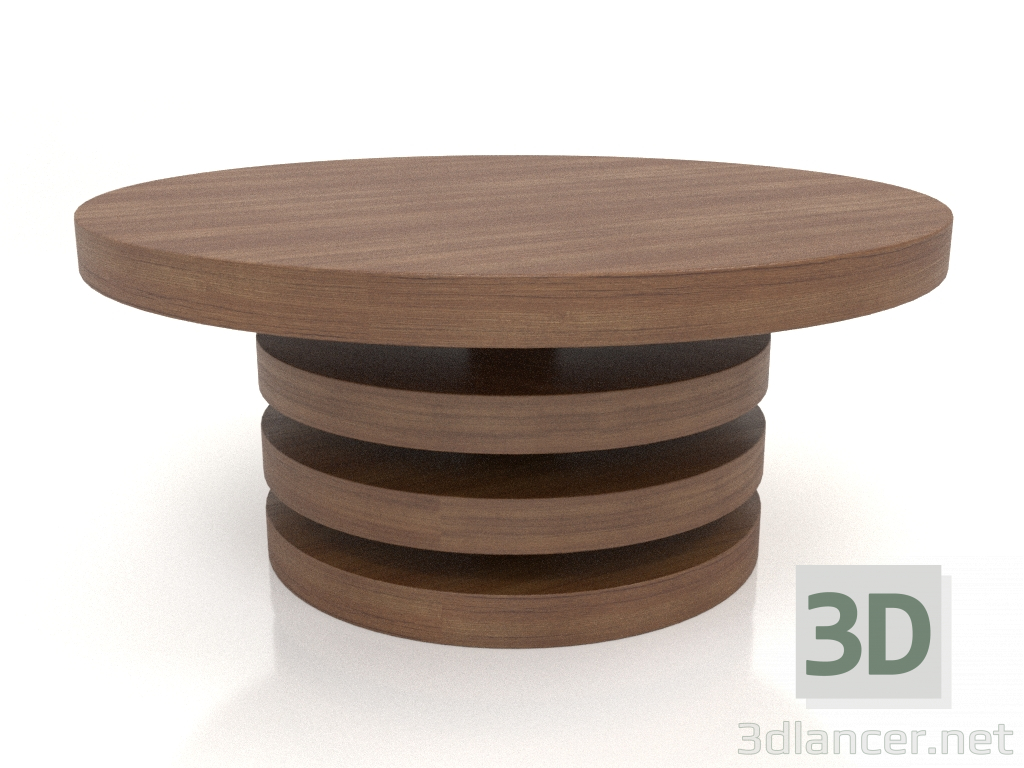modello 3D Tavolino JT 04 (P=800x350, legno marrone chiaro) - anteprima