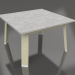 modèle 3D Table d'appoint carrée (Or, DEKTON) - preview