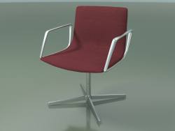 Cadeira de conferência 4901BI (4 pernas, com braços)