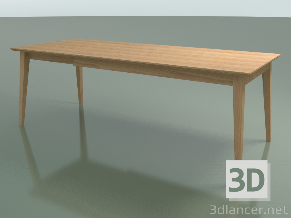 modello 3D Tavolo rettangolare Jylland (421-476, aperto) - anteprima