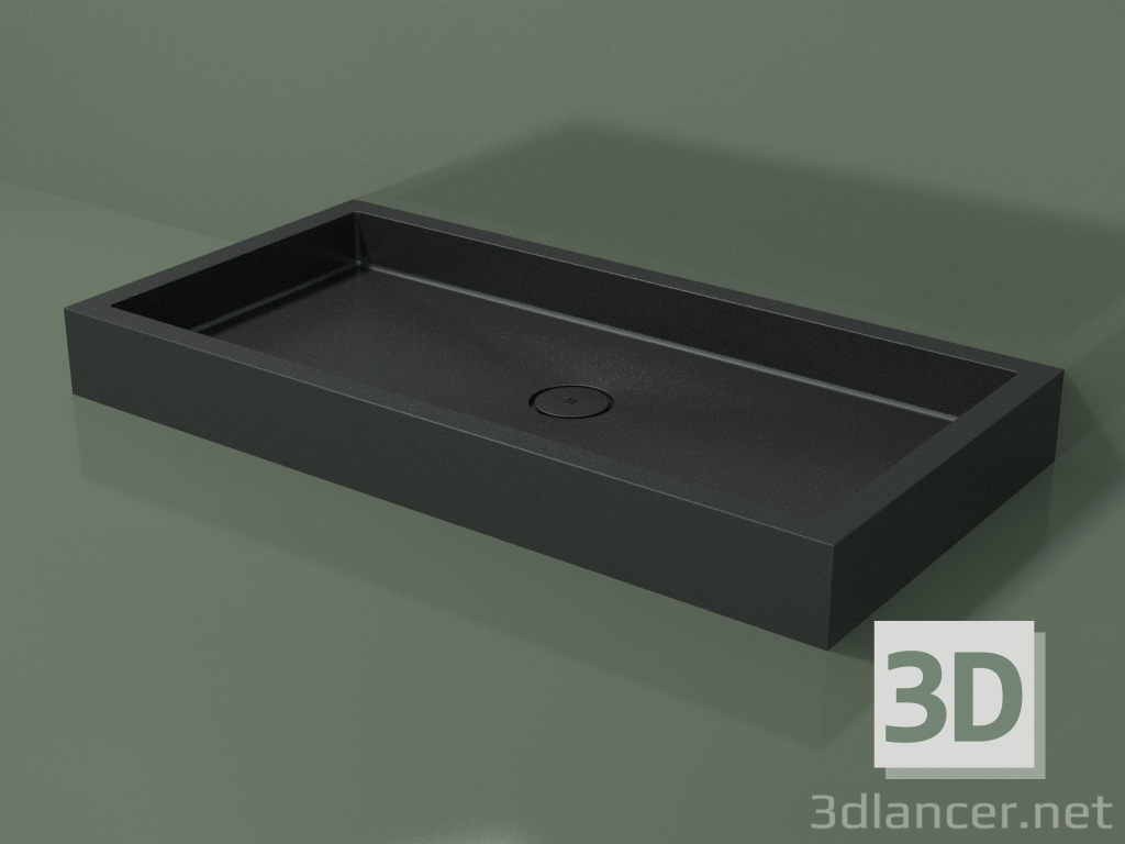 Modelo 3d Base de duche Alto (30UA0112, Deep Nocturne C38, 140x70 cm) - preview