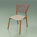 modèle 3D Chair 220 (Métal Rouille, Polyuréthane Résine Mole, Ceinture Rembourrée Gris-Sable) - preview