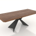 3 डी मॉडल फोल्डिंग टेबल एल्यूर 160-200 (अखरोट-काला) - पूर्वावलोकन