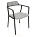 modèle 3D Chaise VIPP451 (textile gris clair) - preview