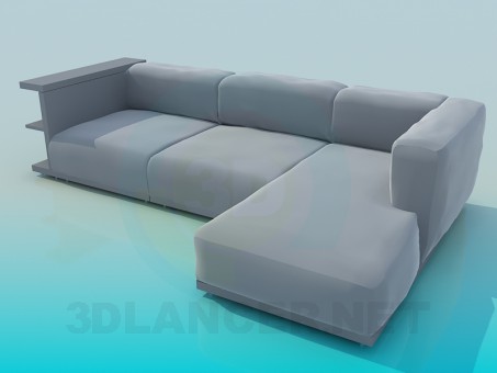 3d model Sofa - preview 3d model Sofa - preview