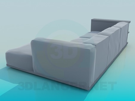 3d model Sofa - preview 3d model Sofa - preview