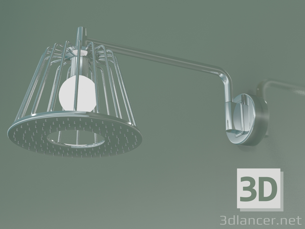 modello 3D Soffione doccia (26031000) - anteprima