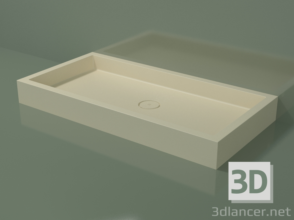 modèle 3D Receveur de douche Alto (30UA0112, Bone C39, 140x70 cm) - preview