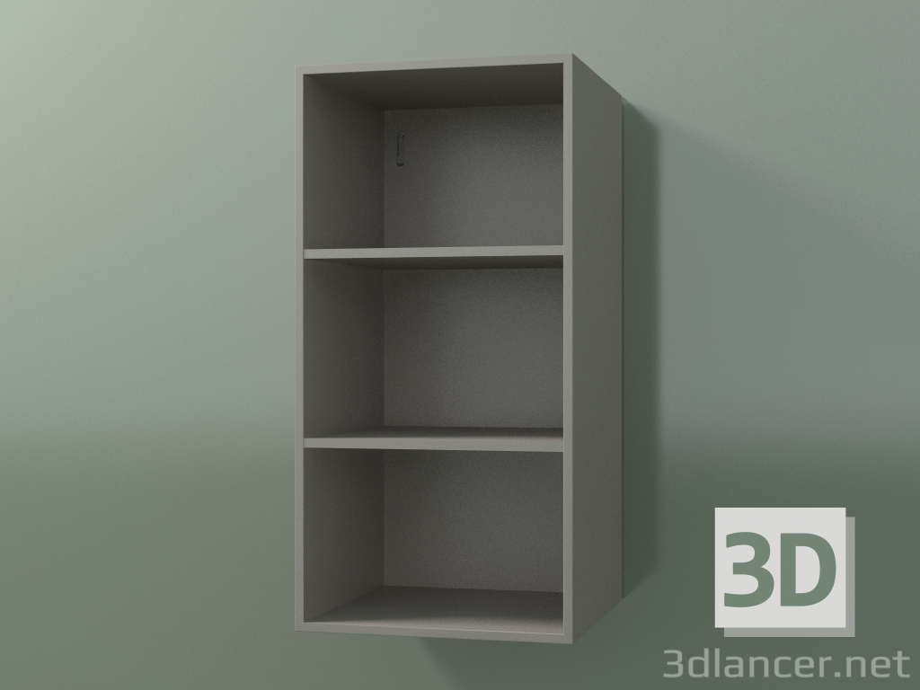 3d model Wall tall cabinet (8DUBBD01, Clay C37, L 36, P 36, H 72 cm) - preview