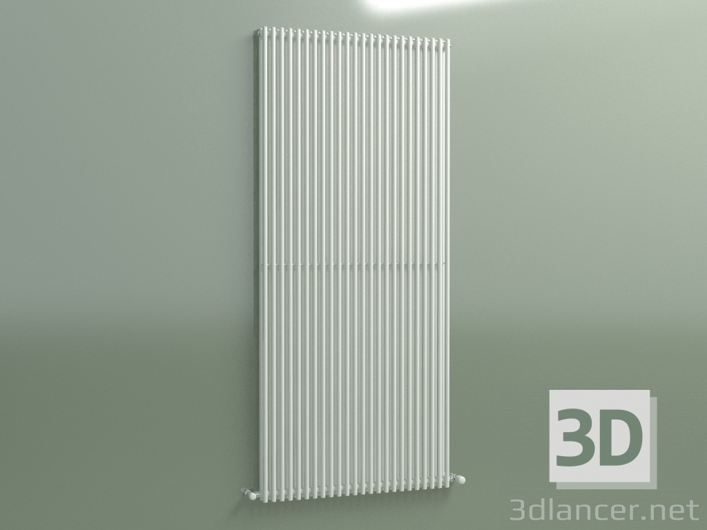 Modelo 3d Radiador vertical ARPA 2 (1820 24EL, branco padrão) - preview