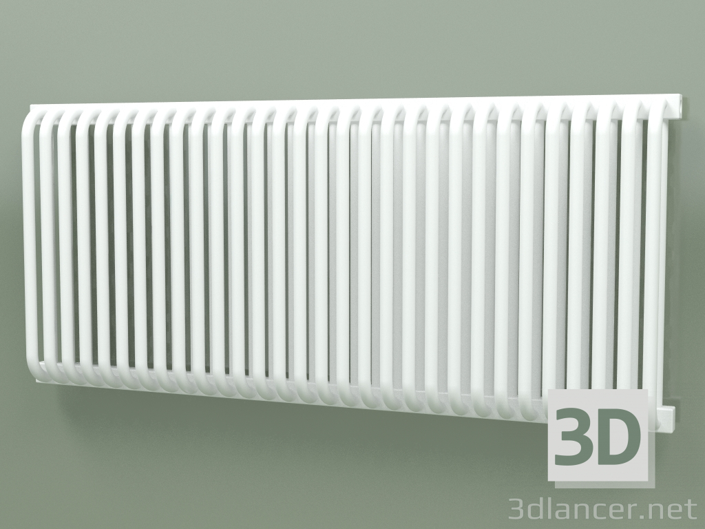 3D Modell Beheizter Handtuchhalter Delfin (WGDLF054122-VP-K3, 540 x 1220 mm) - Vorschau