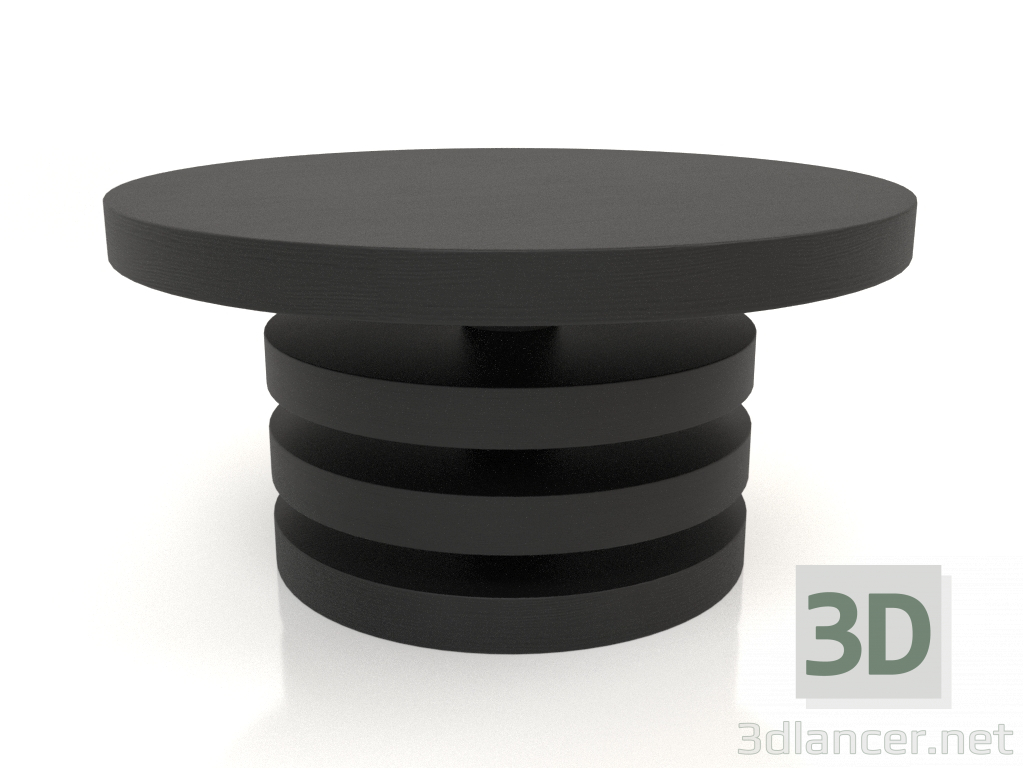 3 डी मॉडल कॉफी टेबल जेटी 04 (डी = 700x350, लकड़ी का काला) - पूर्वावलोकन