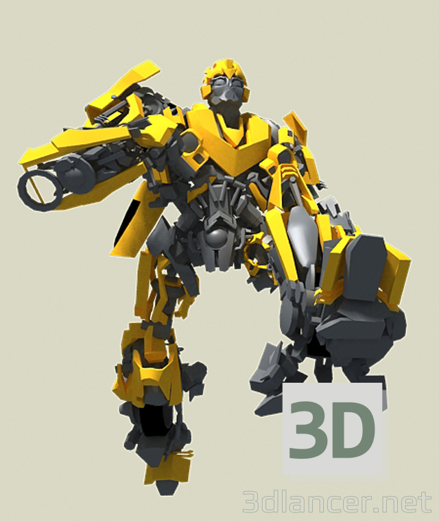 modello 3D ROBOT - anteprima