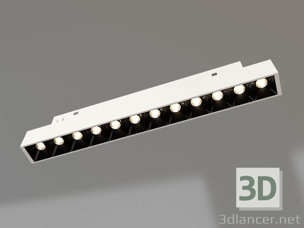 modello 3D Lampada MAG-ORIENT-LASER-L235-8W Warm3000 (WH, 24 gradi, 48V, DALI) - anteprima