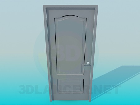 modèle 3D Porte bois - preview