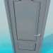 modèle 3D Porte bois - preview